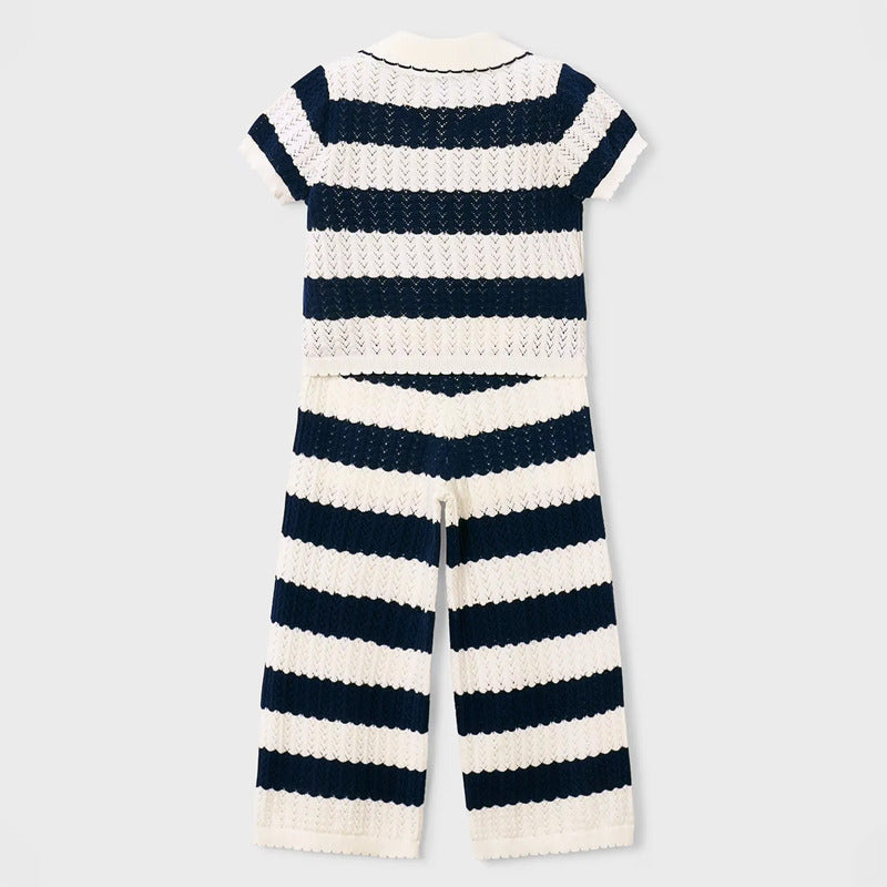 Conjunto Tipo Tejido Para Niña Pantalon+blusa 3219 Mayoral® Porcelana 8 Años