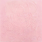 Cobertor Frazada Ligero Jacquard Cunero 90x110m Providencia® Elefantin Rosa Pálido