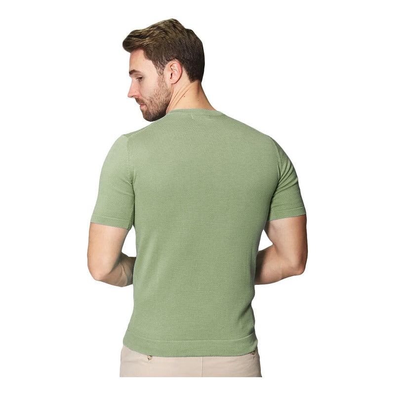 Playera Casual De Hombre Mod. A41454a Marca Bobois®