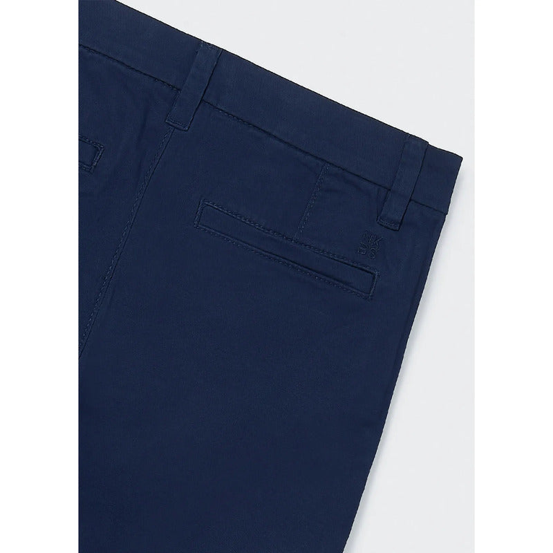 Pantalón Juvenil Para Hombre Mod.530 Marca Mayoral® Azul Marino Liso 16