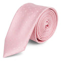 Corbata Elegante Para Hombre Eventos Y Negocios Marca Cotu® Rosa Rombos 160 Cm