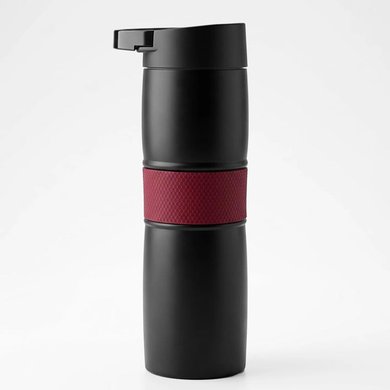 Termo Doble Pared De Acero Inoxidable 600ml Marca Nuvó® Negro