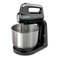 Batidora De Mano Black+decker Planetaria 2 En 1 Pedestal Color Negro Frecuencia 3