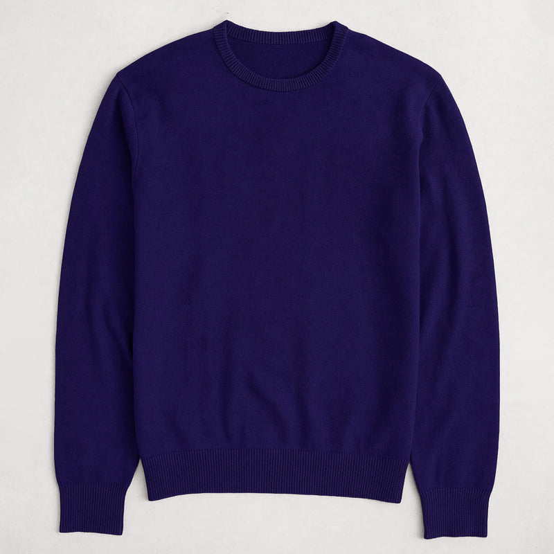 Suéter Para Hombre Básico De Punto Fino E55301 Marca Bobois®