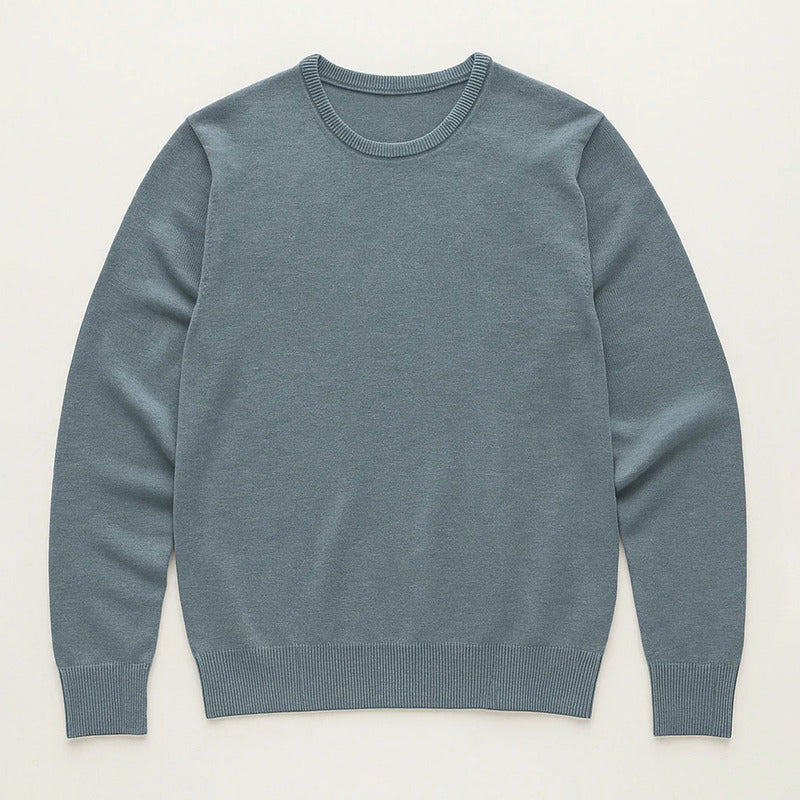 Suéter Para Hombre Básico De Punto Fino E55301 Marca Bobois®