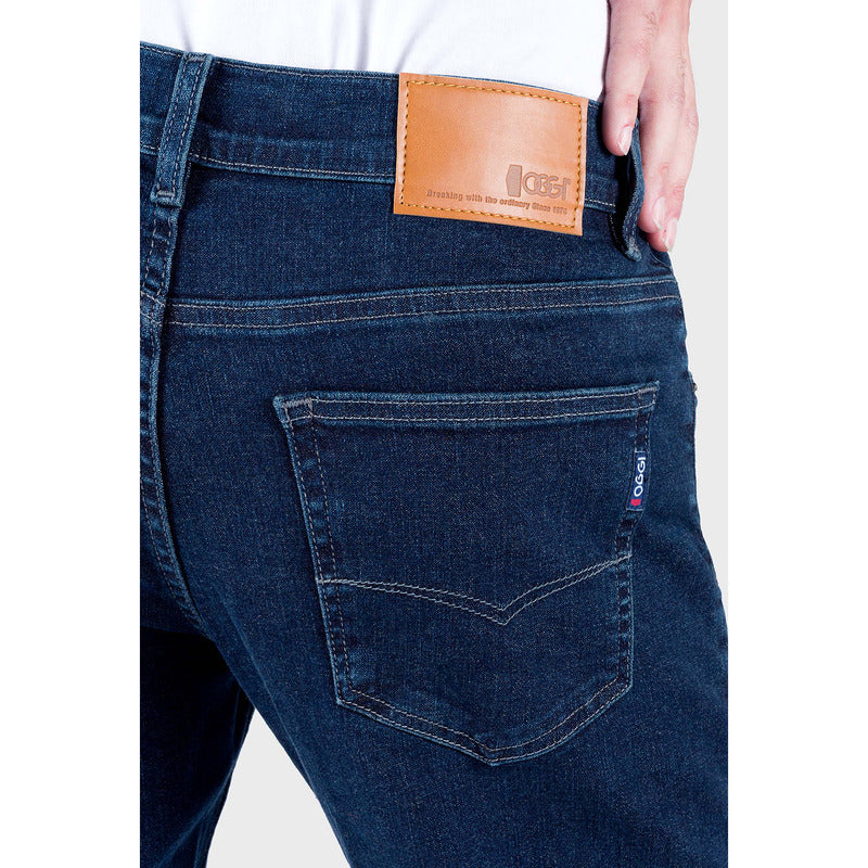 Pantalon Para Hombre Iron Slim Recto Casual Marca Oggi®
