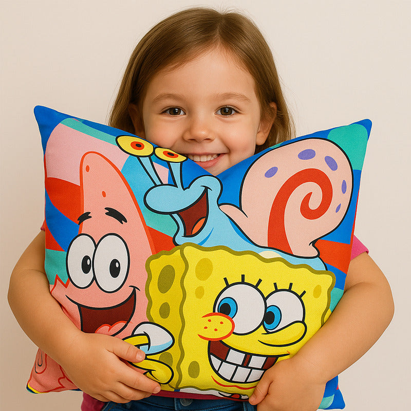 Cojín Reversible Infantil 45x45 Ultra Suave Providencia®