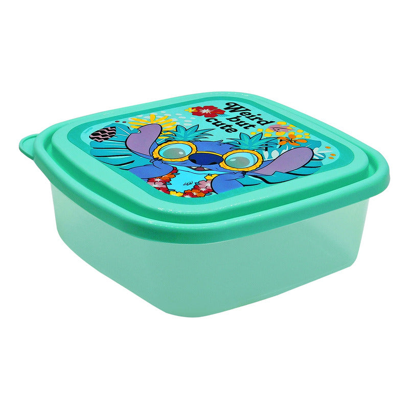 Recipiente Infantil Escolar Para Comida Diseños Varios