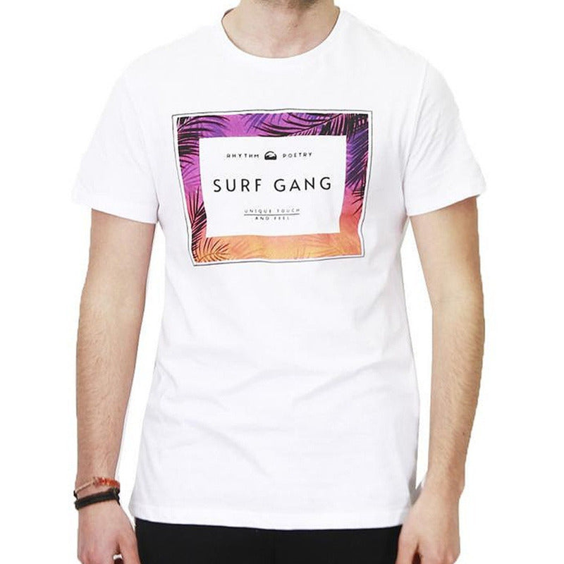 Playera Casual Para Hombre Mod.21k-1201al Marca Losan®