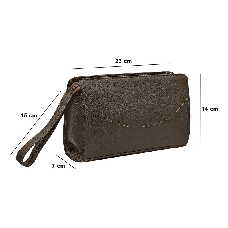 Sobaquera Neceser De Piel Para Caballero Marca Giron®