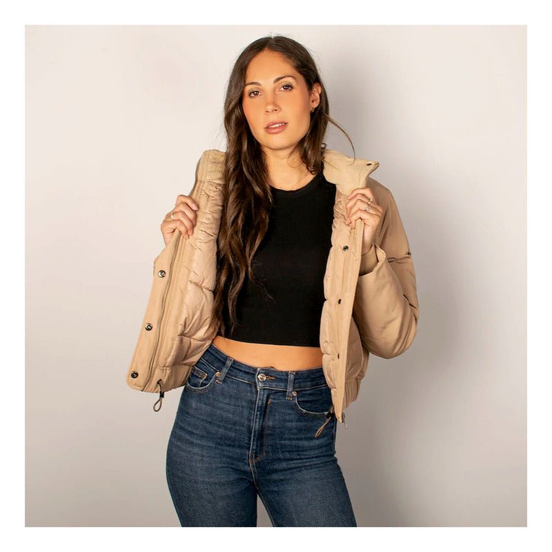 Chamarra Bomber Para Mujer Mod. Cw89-pol7284 Greenlander®