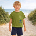 Conjunto Juvenil Playera + Short Mod. 6677 Marca Mayoral® Azul Marino/ Verde Musgo Estampado 16