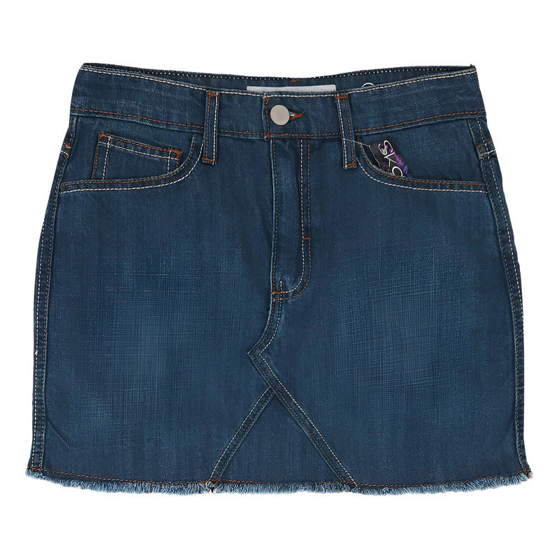 Falda De Mezclilla Para Mujer Mod. Ssjsskd Marca Skannda®