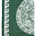 Jorongo Gaban Artesanal Mexicano Colores Calendario Verde Oscuro Calendario Xg