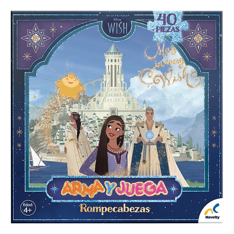 Rompecabezas 40 Piezas Arma Y Juega Wish Juego Infantil