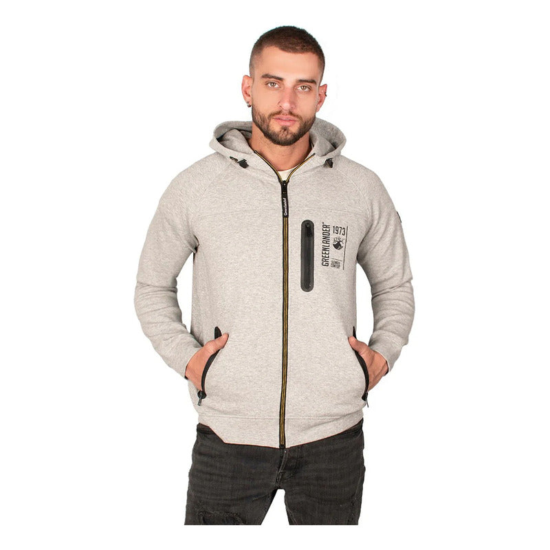 Sudadera Con Capucha Para Hombre Cw86-sud7003 Greenlander®