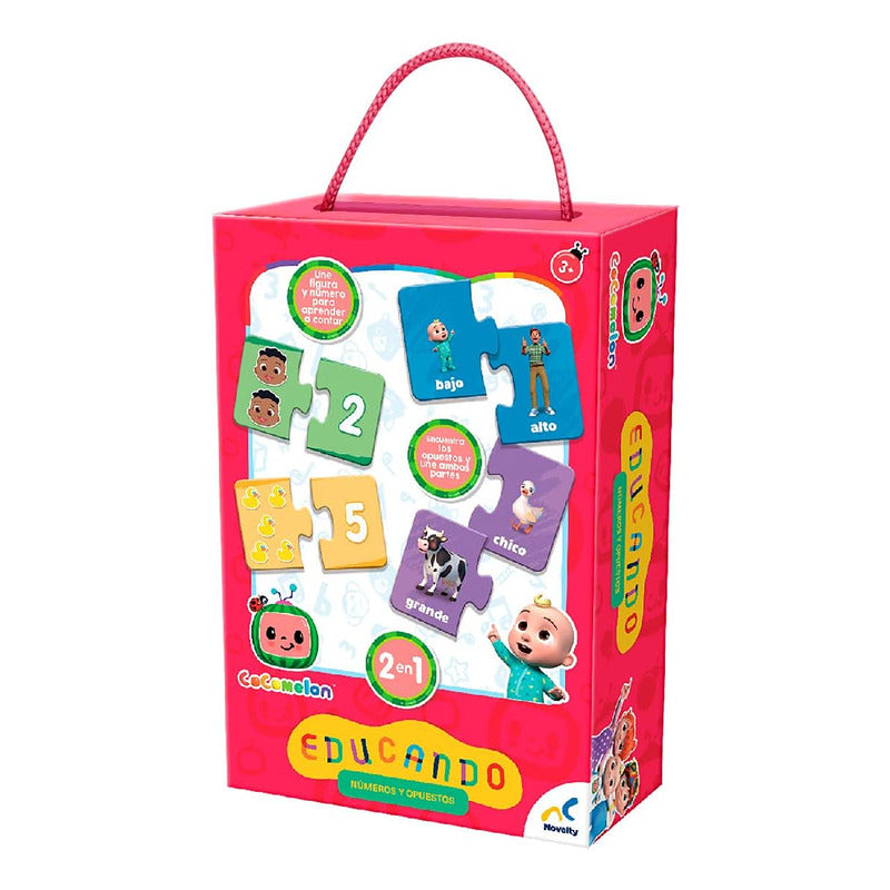 Juego Educando Numeros Y Opuestos Jca-3957 Marca Novelty®