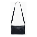 Bolso Pequeño Con Bordado Para Mujer 26saxpax/2000 Desigual® Negro Floreado Níquel