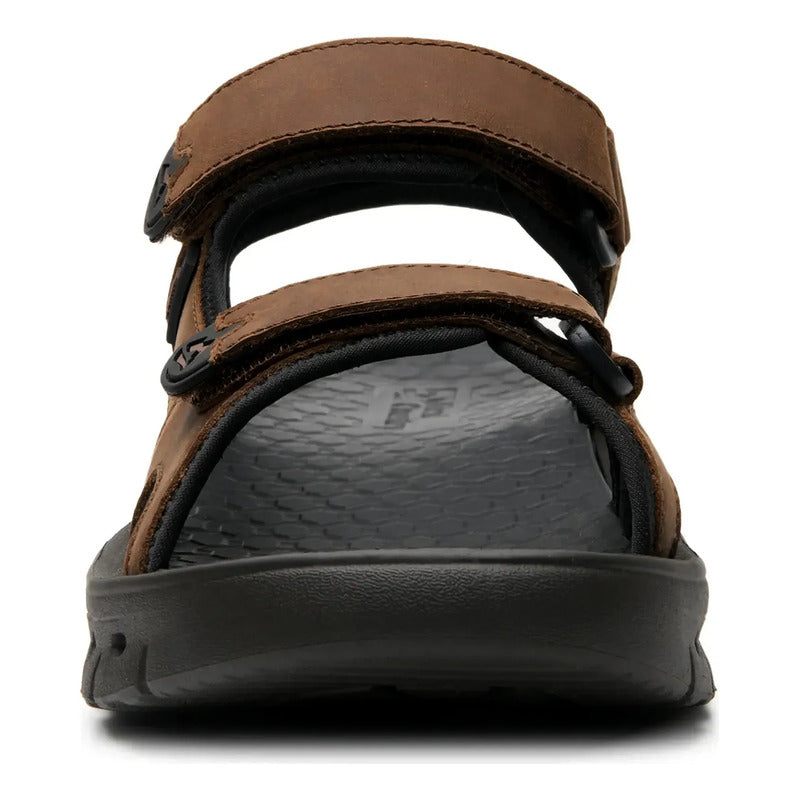 Sandalia Para Hombre Walking Soft Outdoor Mod.424001 Flexi® Marrón Outdoor 26 Mx