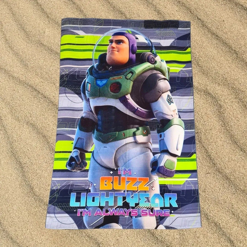 Toalla Super Jumbo Diseños Disney Providencia Buzz Lightyear Verde