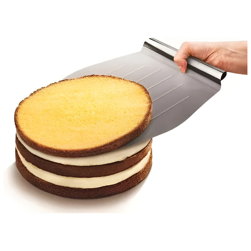 Pala Para Pastel Y Pizza Metaltex Acero Inoxidable Modelo 257706 Plateado