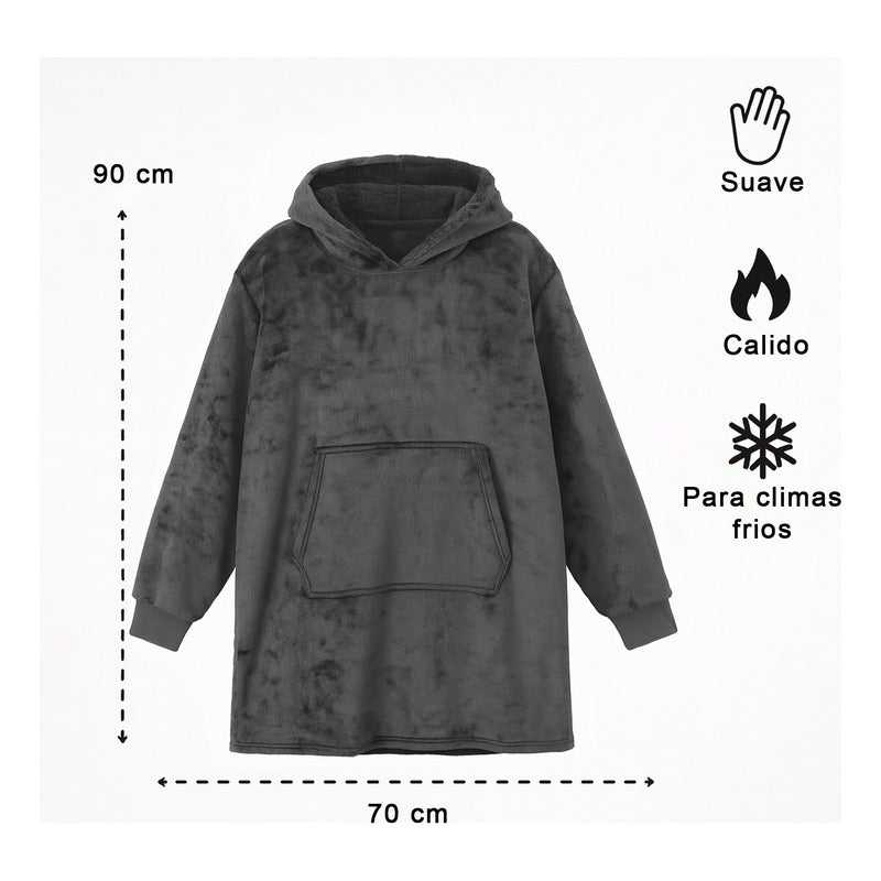 Hoodie Oversize Santa Teresa Mujer / Hombre Otoño/invierno
