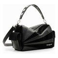 Bolso Patch Texturas Para Mujer Mod.24saxp75/2000 Desigual® Negro Lisa Níquel