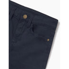 Pantalón Entallado Para Niño Mod.582 Marca Mayoral® Azul Marino Liso 18