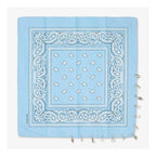 Paliacate Tradicional Multiusos Accesorio Unisex 55x55cm Celeste Geométrico Unitalla