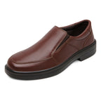 Zapato Conford Para Hombre Mod.419602 Marca Flexi® Marrón Oscuro Lisa 28 Mx