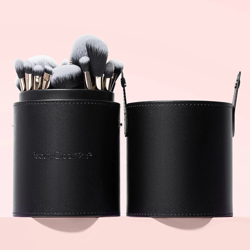 Set De Brochas 24pz Con Estuche De Viaje Beauty Creations® Unbothered