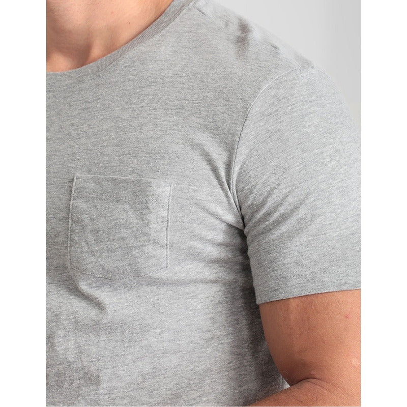 Playera Casual Básica De Hombre Marca Losan®