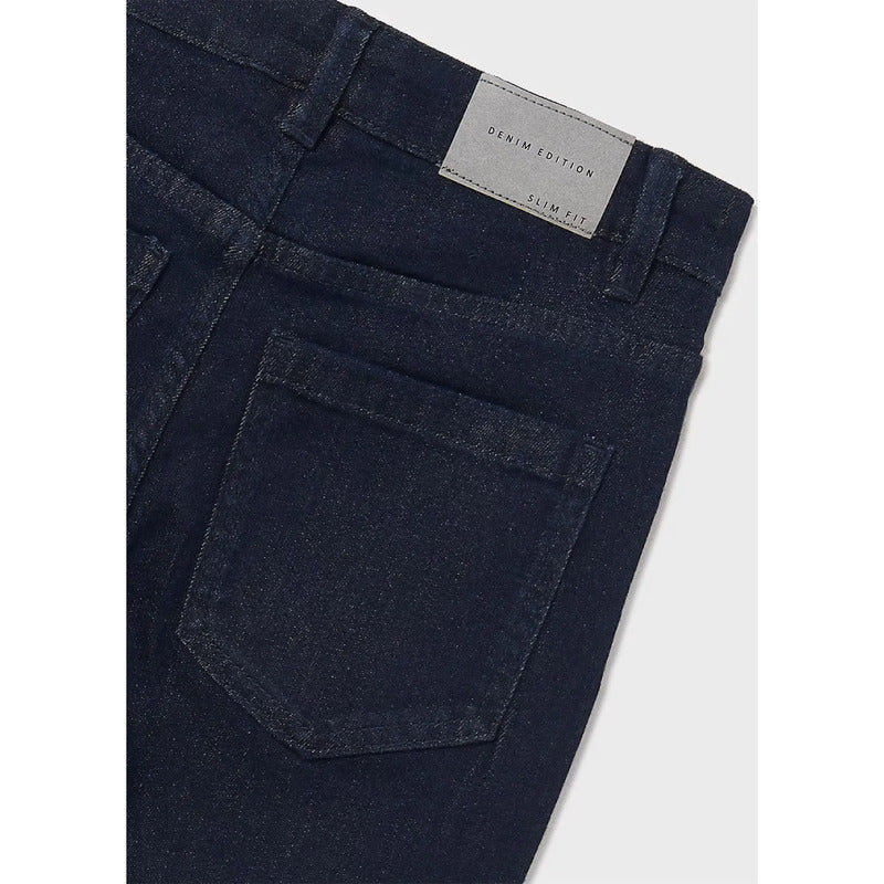 Pantalón Slim Fit Infantil Y Juvenil 516 Nukutavake Mayoral® Marino Lisa 18 Años