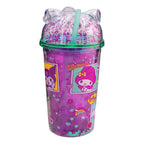 Vaso Con Popote Doble Pared Con Domo 500ml Diseños Animados