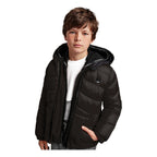 Chamarra Acolchada Para Niño Mod.7462 Marca Mayoral® Marrón Oscuro 10 Lisa