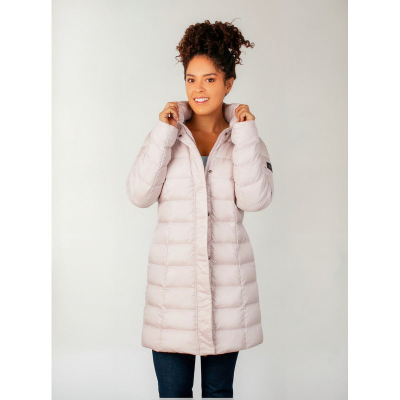 Chamarra Larga Para Mujer Mod. Dw86-pol7101 Greenlander®