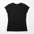 Blusa Básica Suave Casual Para Mujer Apx-0213 Marca Aspik® Negro Liso Eg