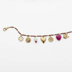 Collar Para Mujer Multidijes Boho Dorados Bisutería Fina Dorado