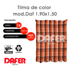 Cobija Mexicana Tilma De Color Mod.daf 1.9x1.50m Económica