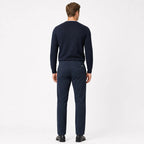 Pantalon Para Hombre Spandex Mod. Gwoven Marca Bobois® Azul Oscuro Lisa 30