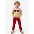 Jogger Casual  Para Niño Mod.4533 Marca Mayoral® Vino Liso 2
