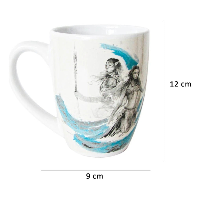 Taza Tarro De Porcelana 500ml Diseños Animados
