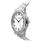 Reloj Para Mujer Np22422lacpr Corporate Marca Nivada Swiss® Plateado Blanco