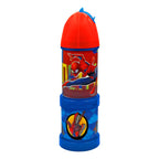 Botella De Agua Con Compartimento Diseño Infantil