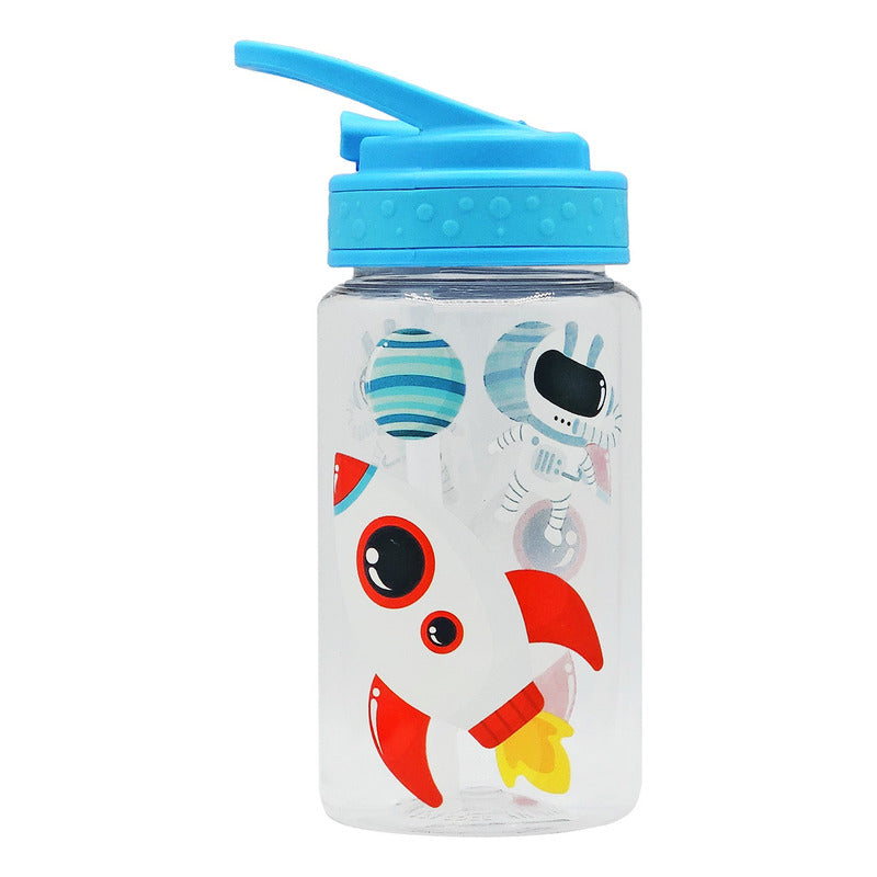 Botella De Agua 450 Ml Para Niños Diseños Divertidos