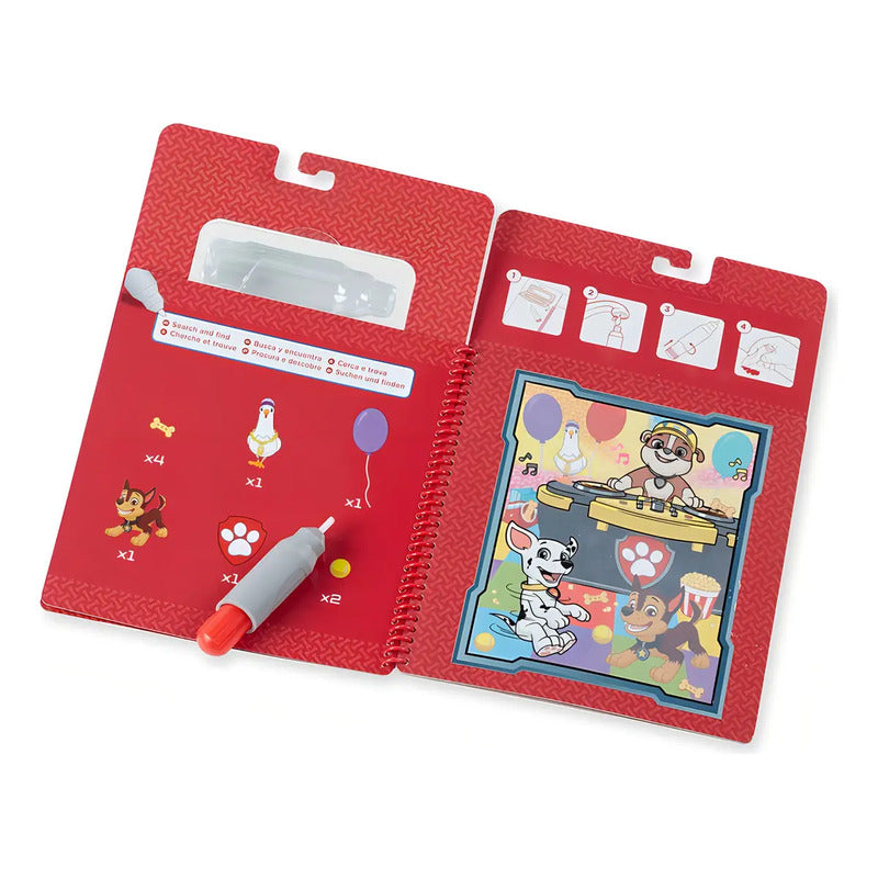 Libro Melissa & Doug Paw Patrol Water Wow! + Bolígrafo