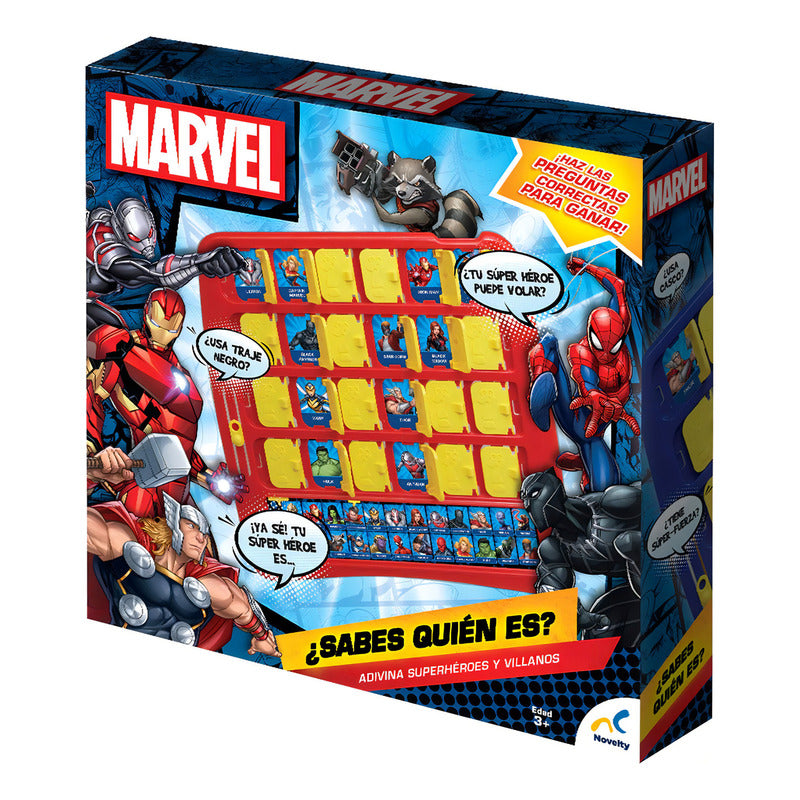 Juego De Mesa Jca-2424 Marvel ¿sabes Quién Es? Novelty