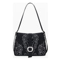 Bolso Cruzado Efecto Piel Tachuelas 25waxpbh/2000 Desigual® Negro Lisa Níquel
