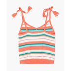 Blusa Corta Tejido Rayas Para Niña Mod.21g-1003al Losan®