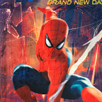 Cobertor Ligero Super Suave Matrimonial Diseños Providencia® Spiderman Braw New Day 850 G Multicolor